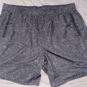 RVCA Charcoal Patterned Shorts